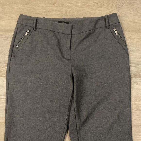 Worthington Classy Dress/Career Pants ~ Sz 4 ~ Gray ~ High Rise ~ 30.5" Inseam - Picture 3 of 7